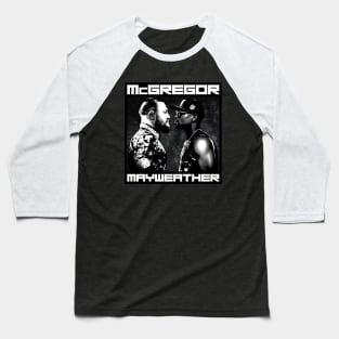 McGregor vs Mayweather Baseball T-Shirt